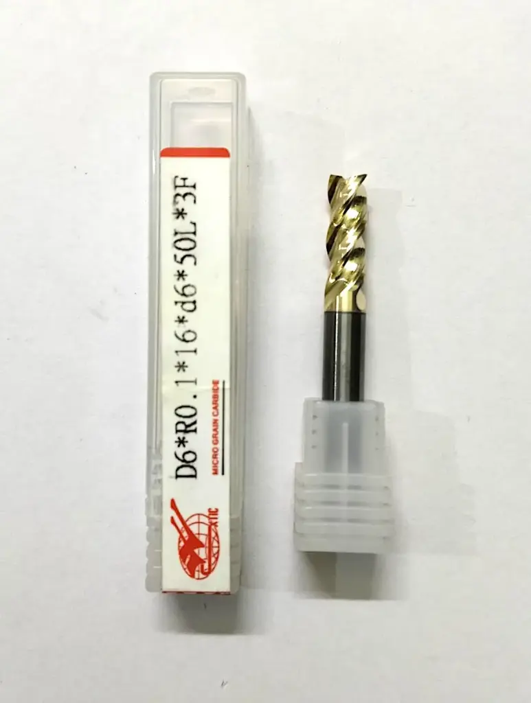 6*50 3Flute Endmill for Non-ferrous materials