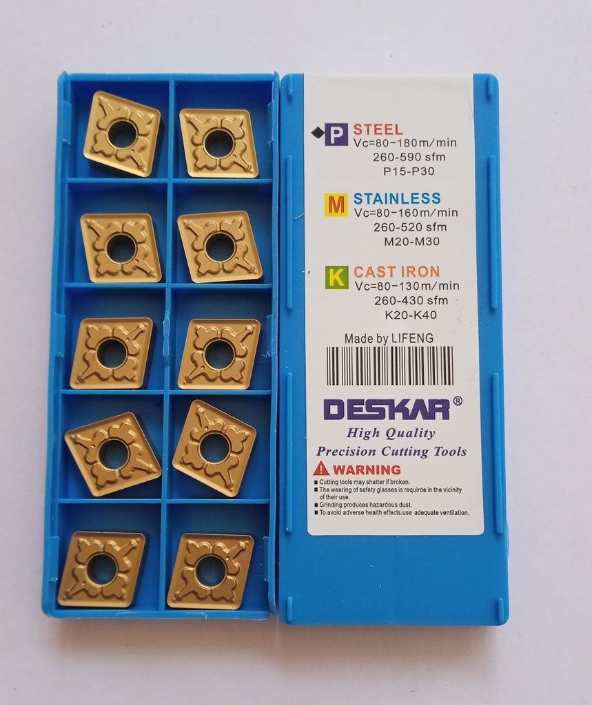 CNMG 120408 TM LF9018 DESKAR