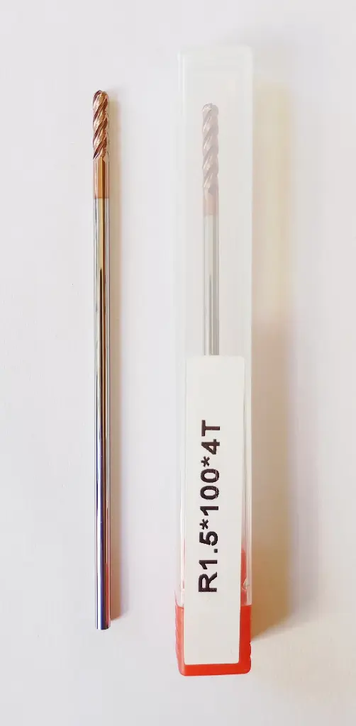 3*100 4FLUTE BALLNOSE 55HRC