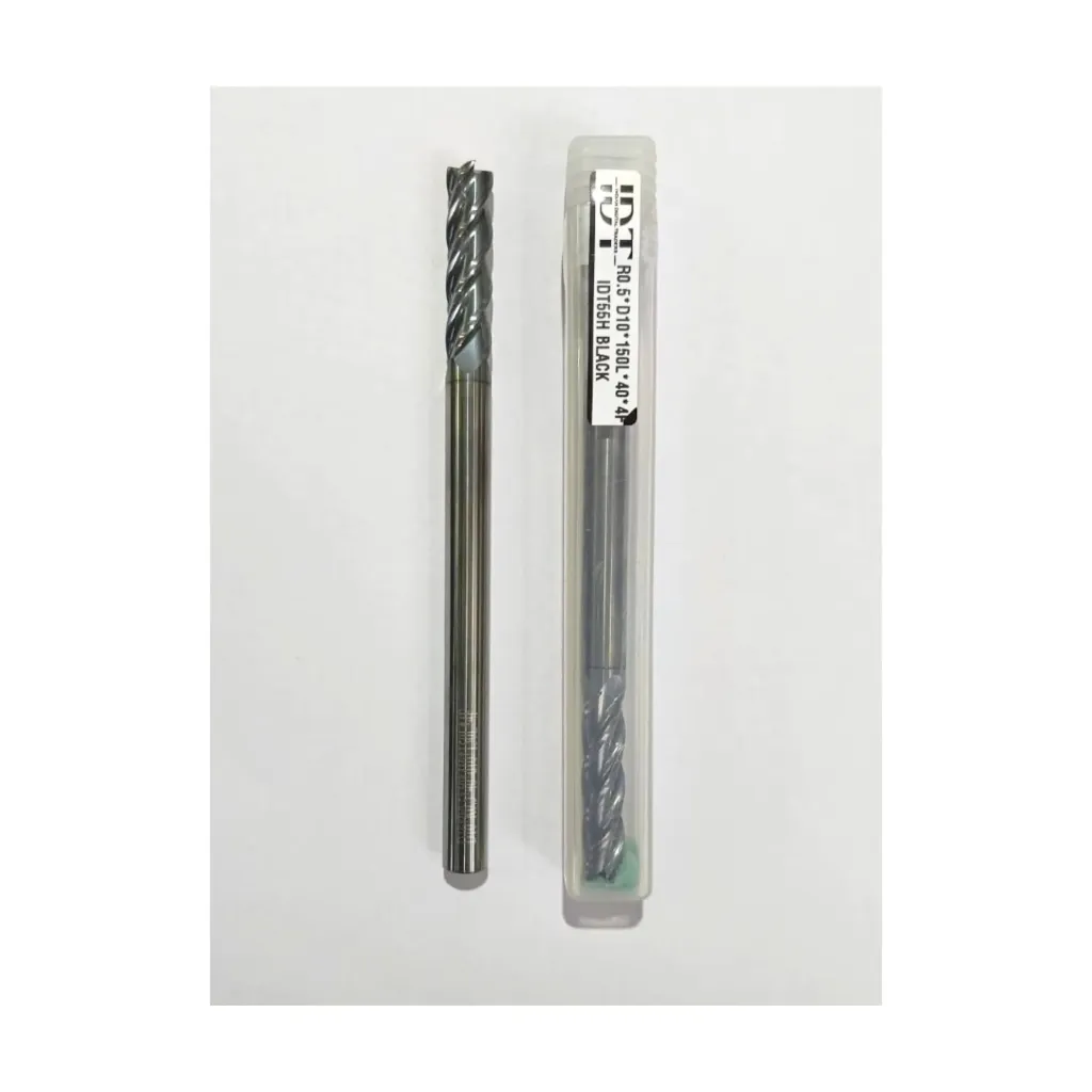 R0.5*D10*150L*40*d10*4F IDT55H BLACK CORNER RADIUS ENDMILL