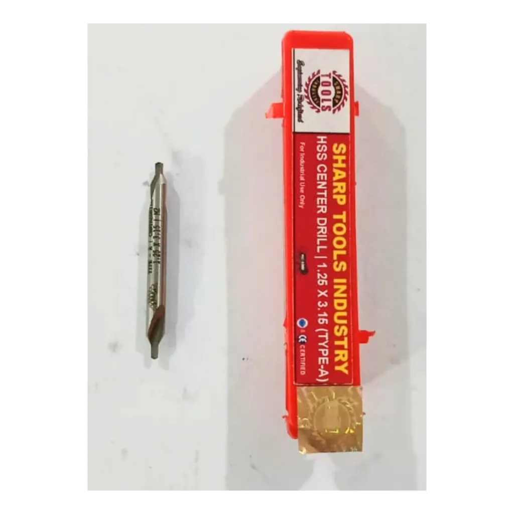 CENTRE DRILL 1.25* 3.15 MM HSS M2 TYPE A