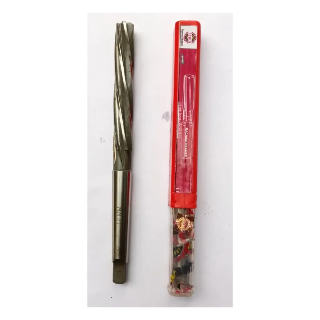 MACHINE REAMER 12 MM HSS-M2