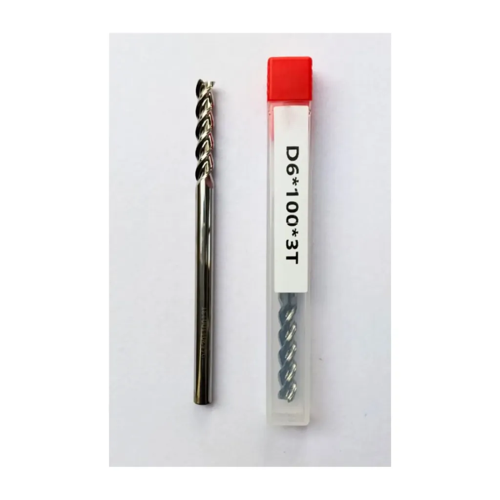6*100 3FLUTE UNCOATED ENDMILL