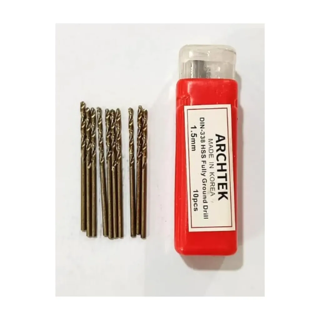 HSS DRILL D1.5*FL19*41*2T(M2)