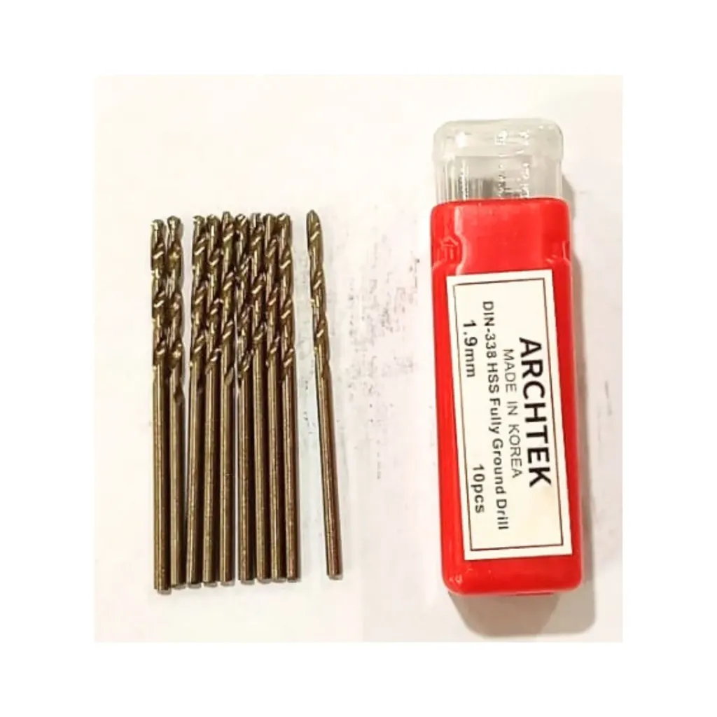 HSS DRILL D1.9*FL25*50*2T(M2)