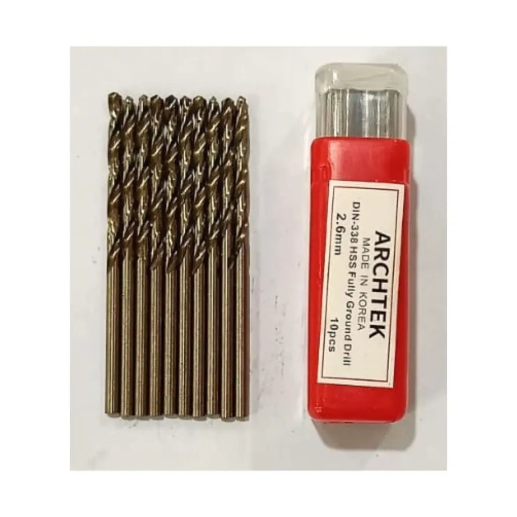 HSS DRILL D2.6*FL33*60*2T(M2)