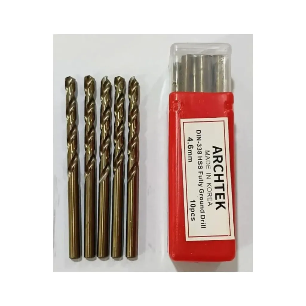 HSS DRILL D4.6*FL46*76*2T(M2)