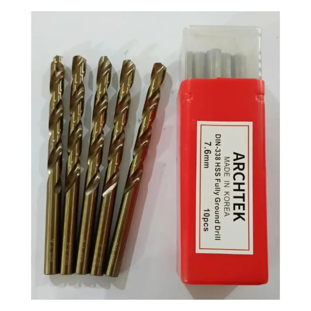 HSS DRILL D7.6*FL75*116*2T(M2)