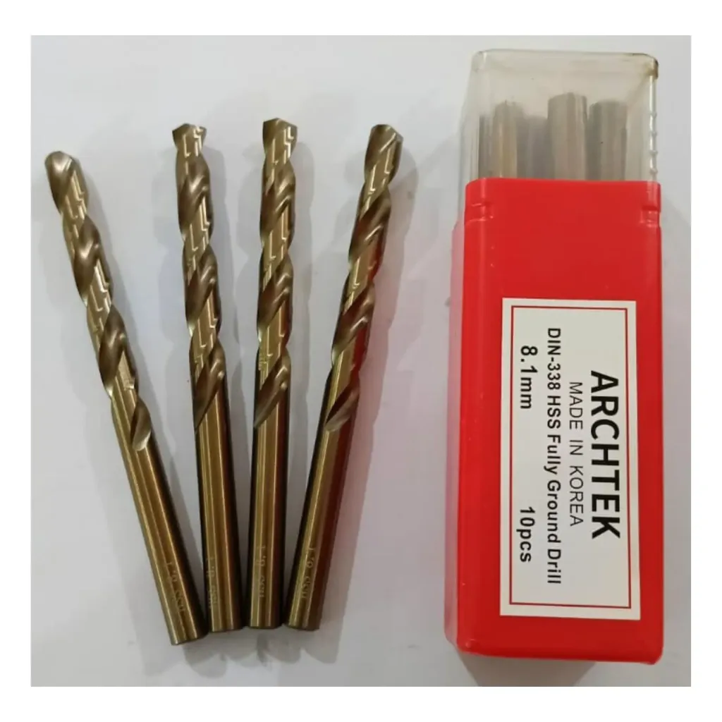 HSS DRILL 8.1mm (M2)