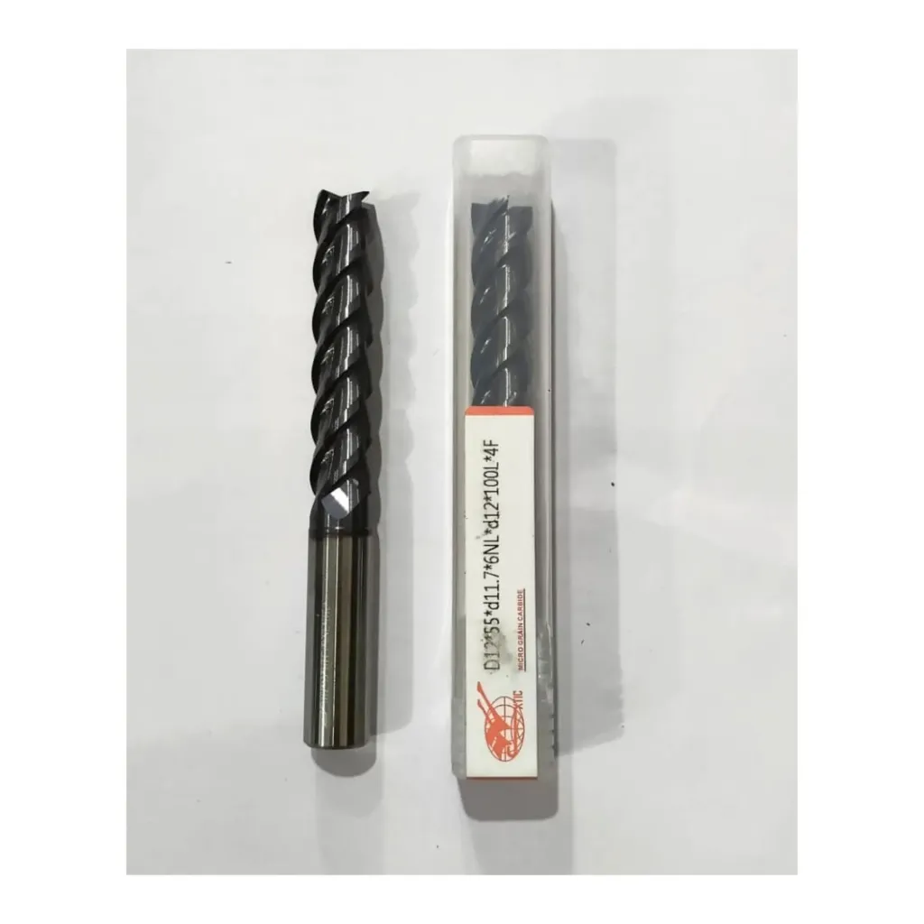 Carbide Endmill D12*100L*FL55*d12*4F IDT55H BLACK