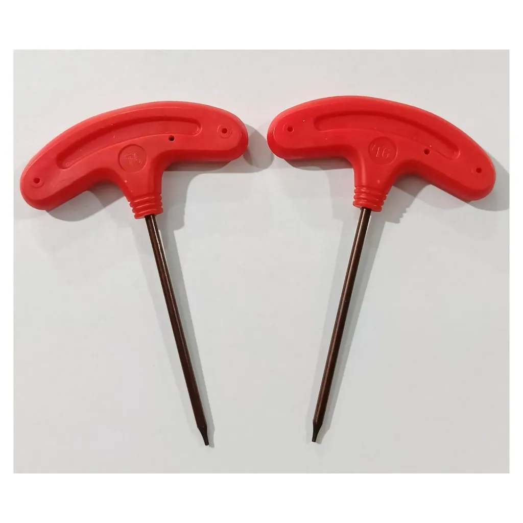 TORX KEY T HANDLE RED - T6