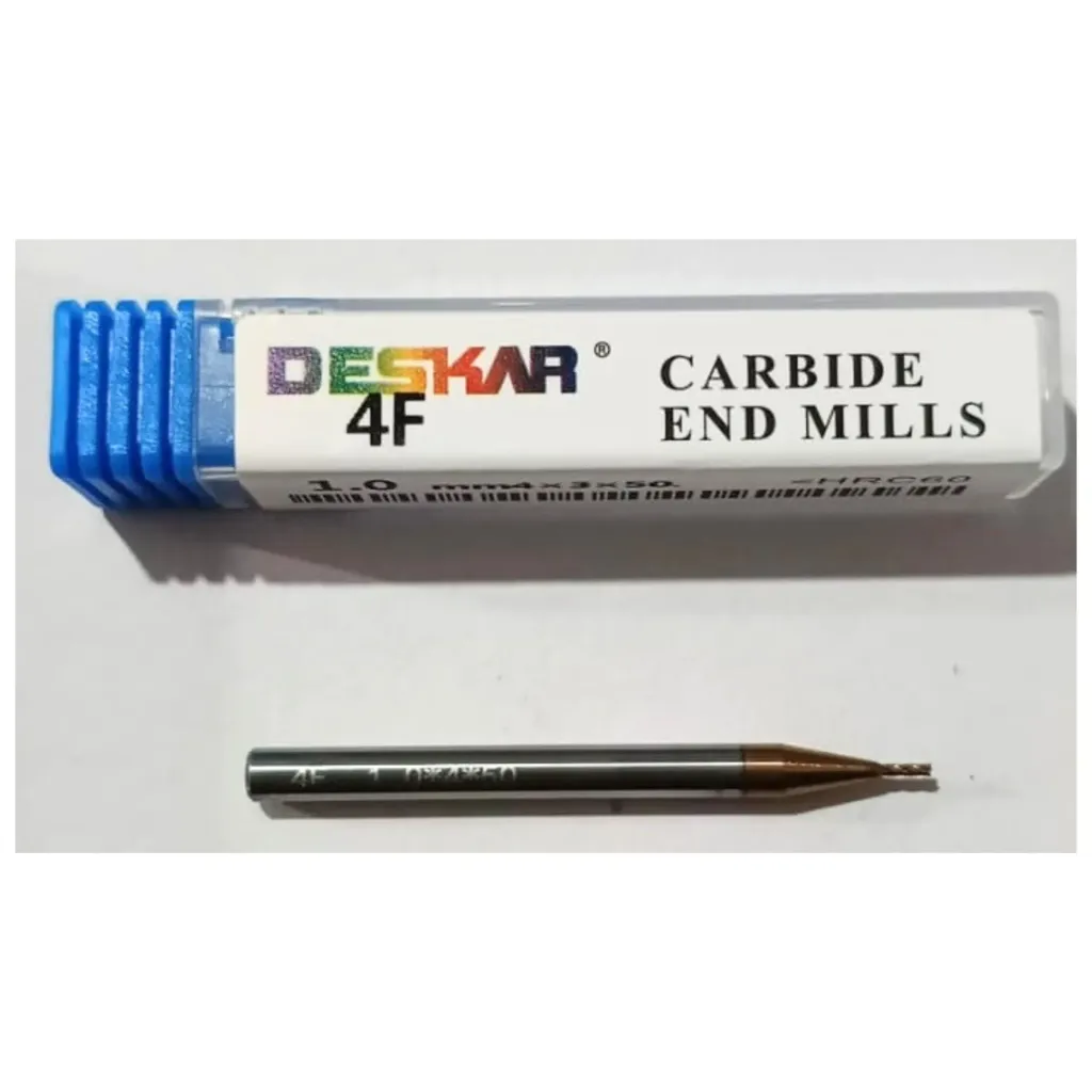 Deskar Endmill D1*50L*FL3*d4*4F HRC60