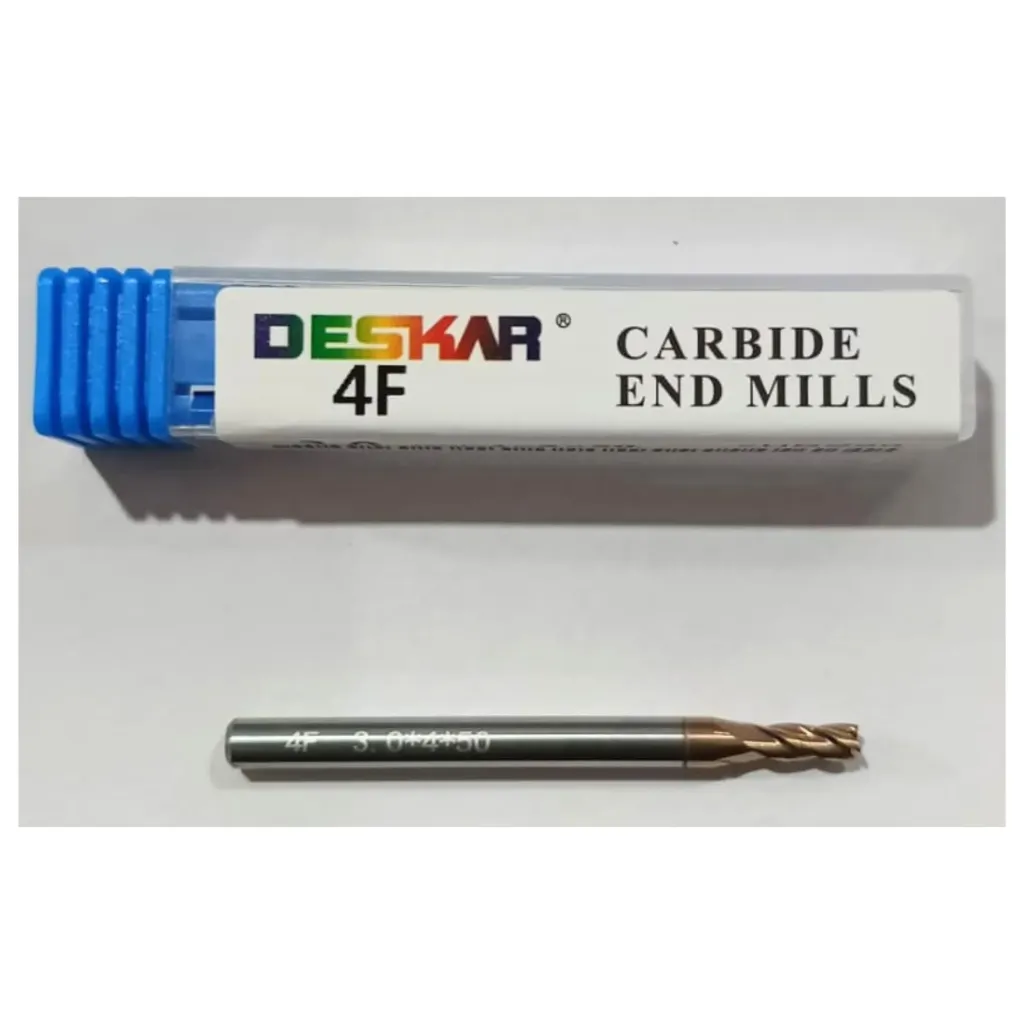 Deskar Endmill D3*50L*FL8*d4*4F HRC60