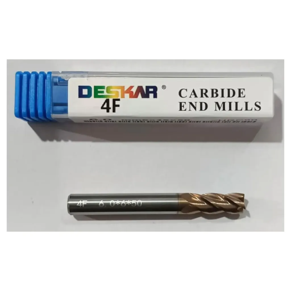 Deskar Endmill D6*50L*FL15*d6*4F HRC60
