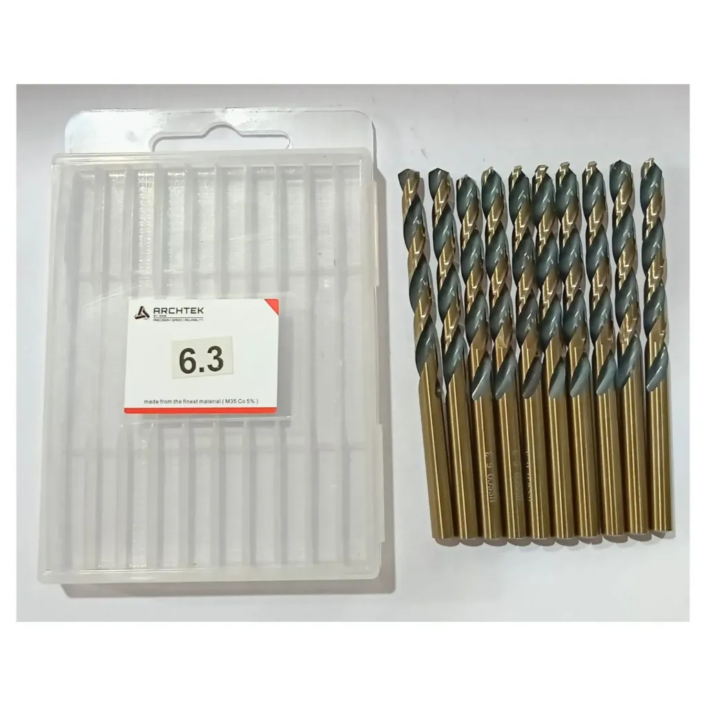 HSS DRILL M35 D6.3