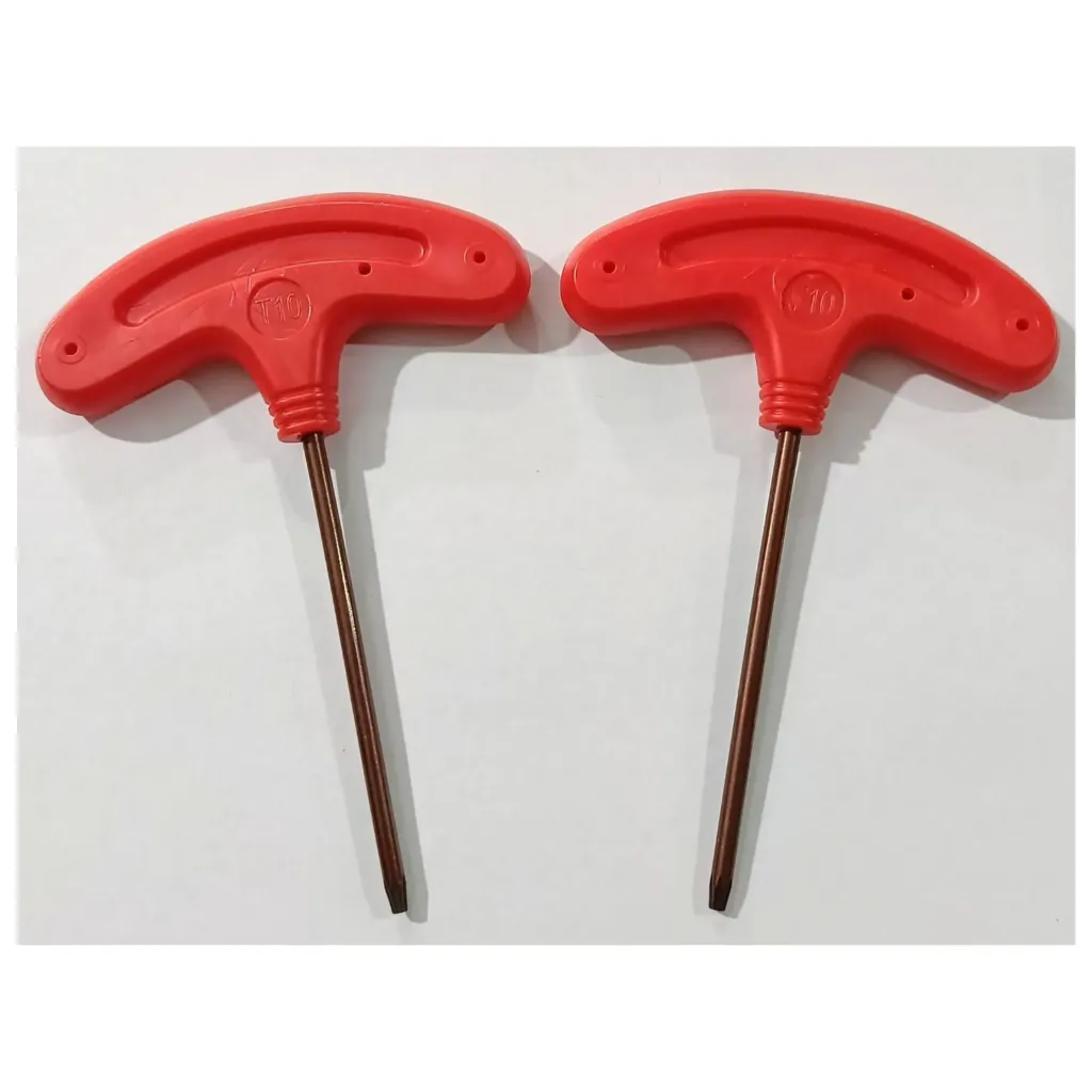 TORX KEY T HANDLE RED - T10