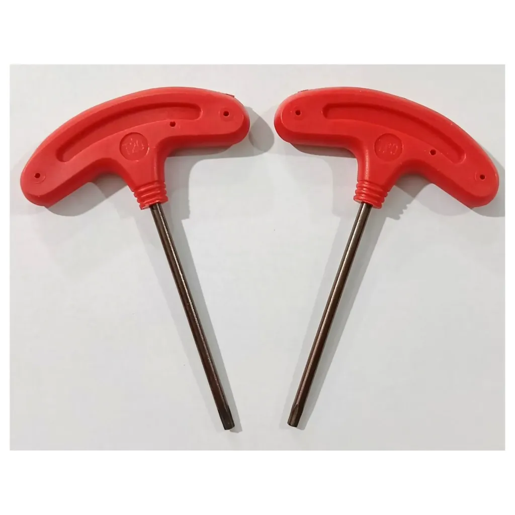 TORX KEY T HANDLE RED - T20