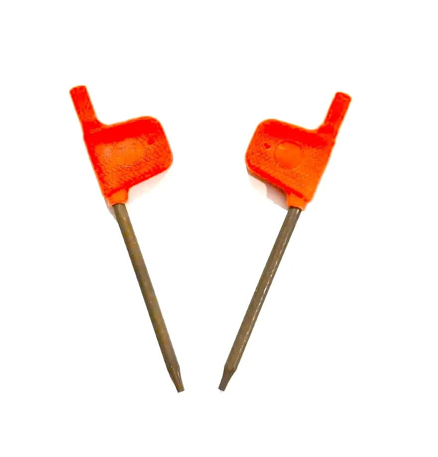 TORX KEY FLAG RED T7