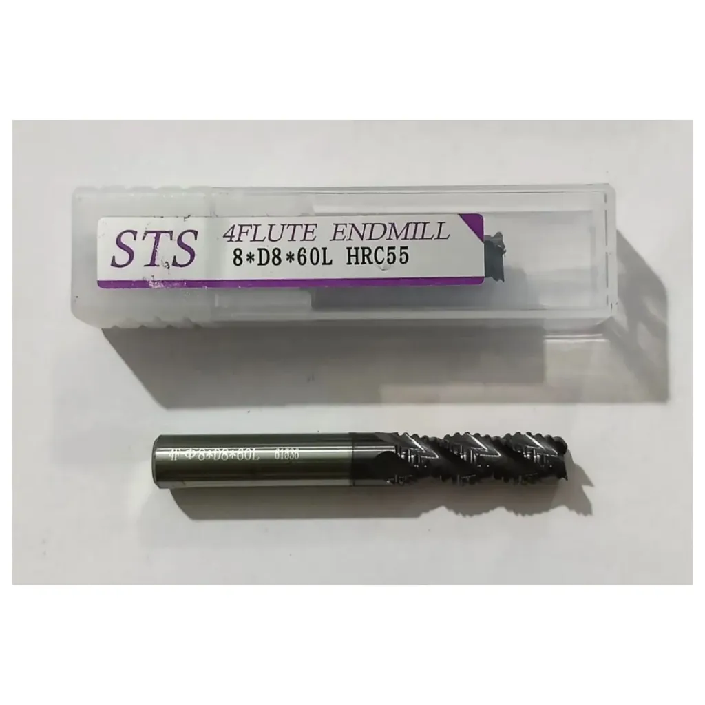 Roughing Endmill D8*60L*4F*d8 - 154236-11