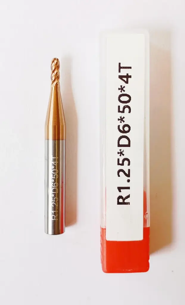 2.5*6*50 2FLUTE LONG NECK BALLNOSE 55HRC