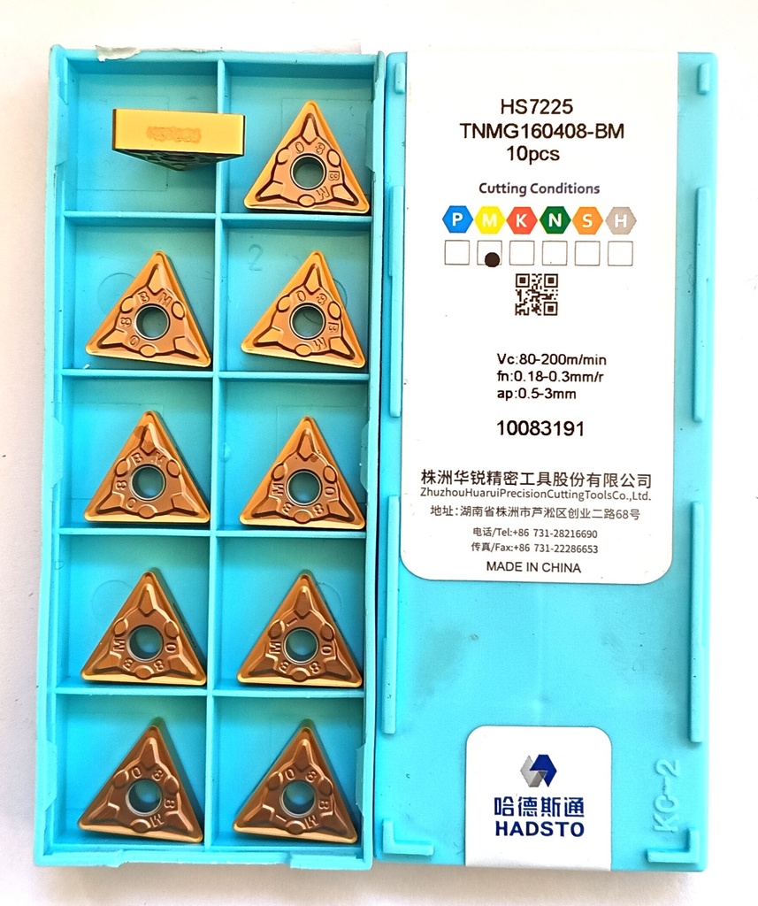 TNMG 160408 BM HS7225 HADSTO