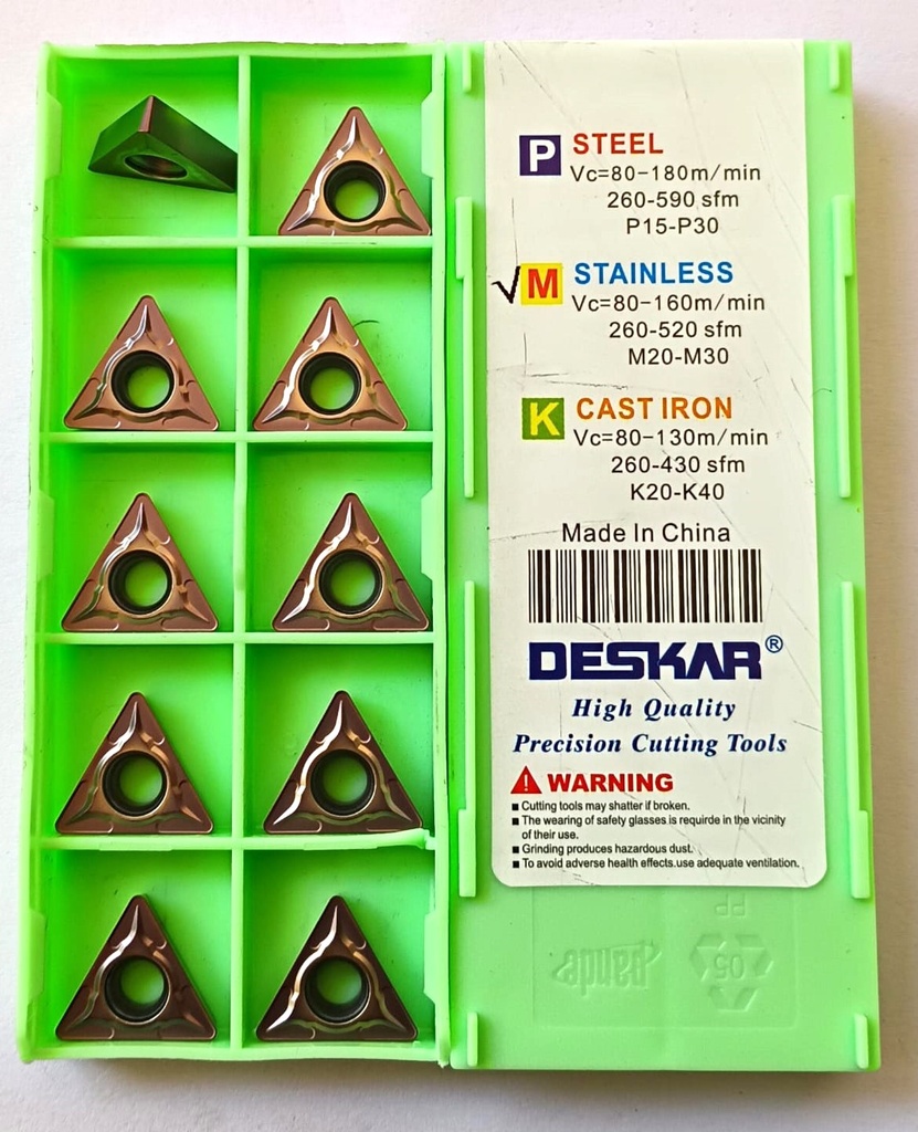 TCMT 16T308 LF6118 DESKAR