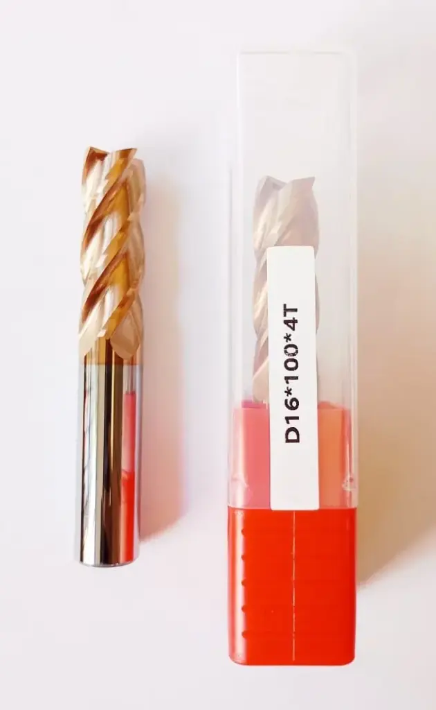 Carbide Endmill D16*100L*FL48*d16*4F 55HRC Copper Standard