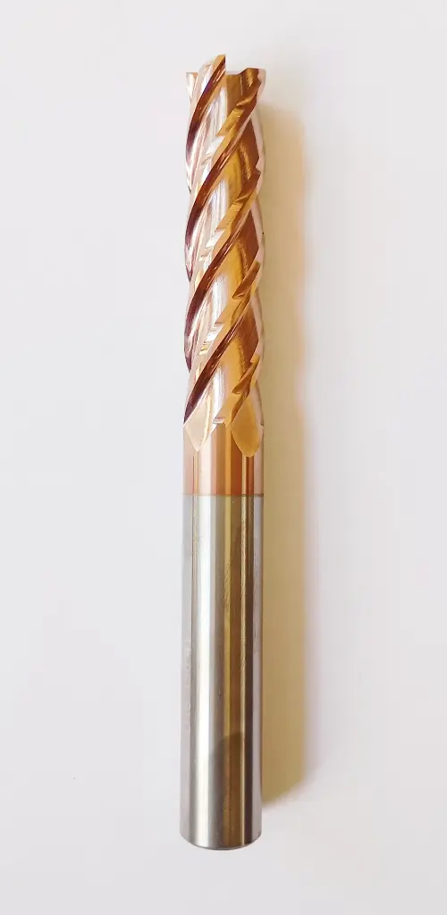 Carbide Endmill D16*150L*FL80*d16*4F 55HRC Copper Standard