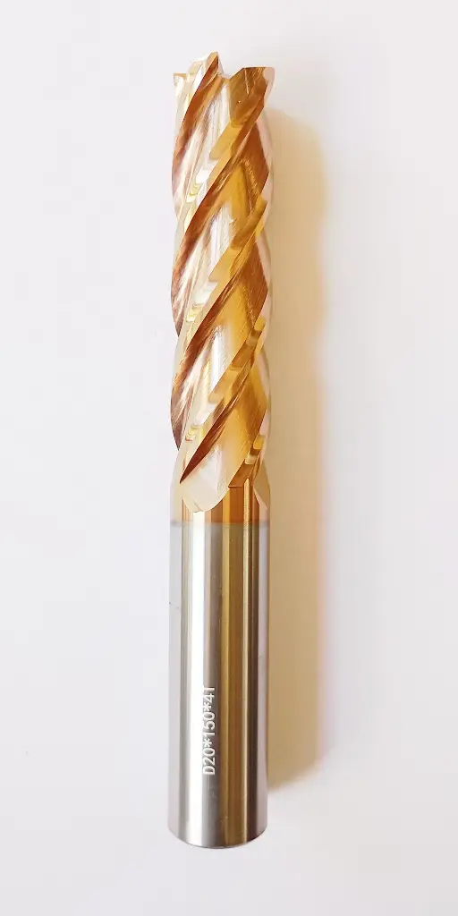 Carbide Endmill D20*150L*FL81*d20*4F 55HRC Copper Standard