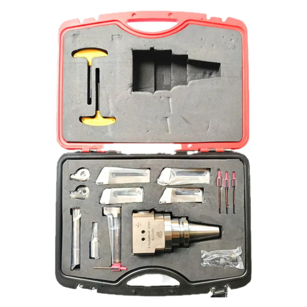 Boring Head Set BT40- NBH2084 (Dia 8-280) with Extension Rods