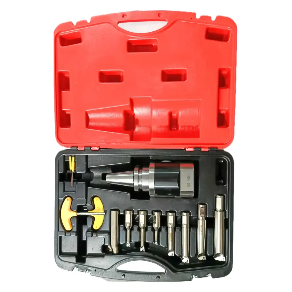 Boring Head Set BT40- NBH2084 (Dia 8-280) with Extension Rods