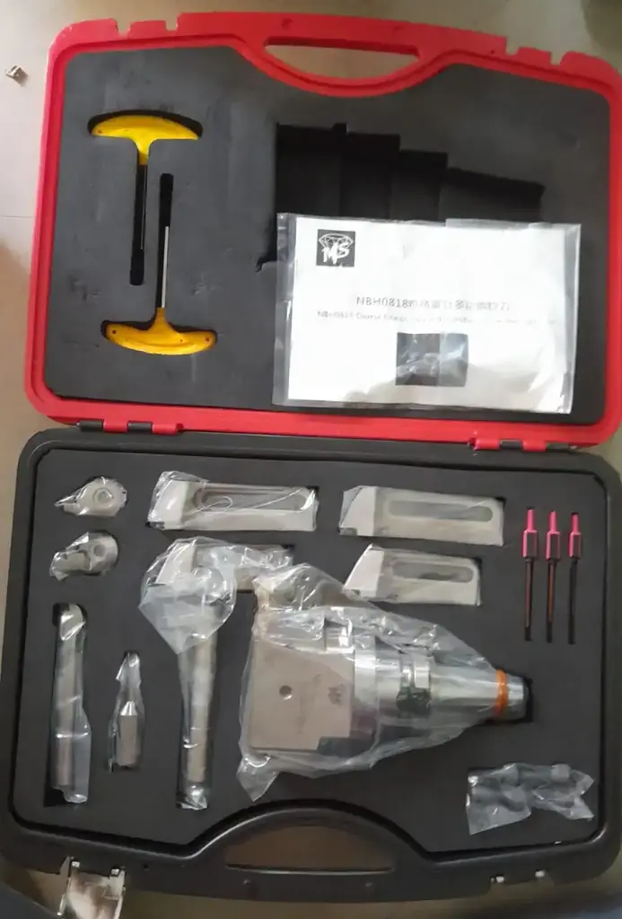 Boring Head Set BT40- NBH2084 (Dia 8-280) with Extension Rods