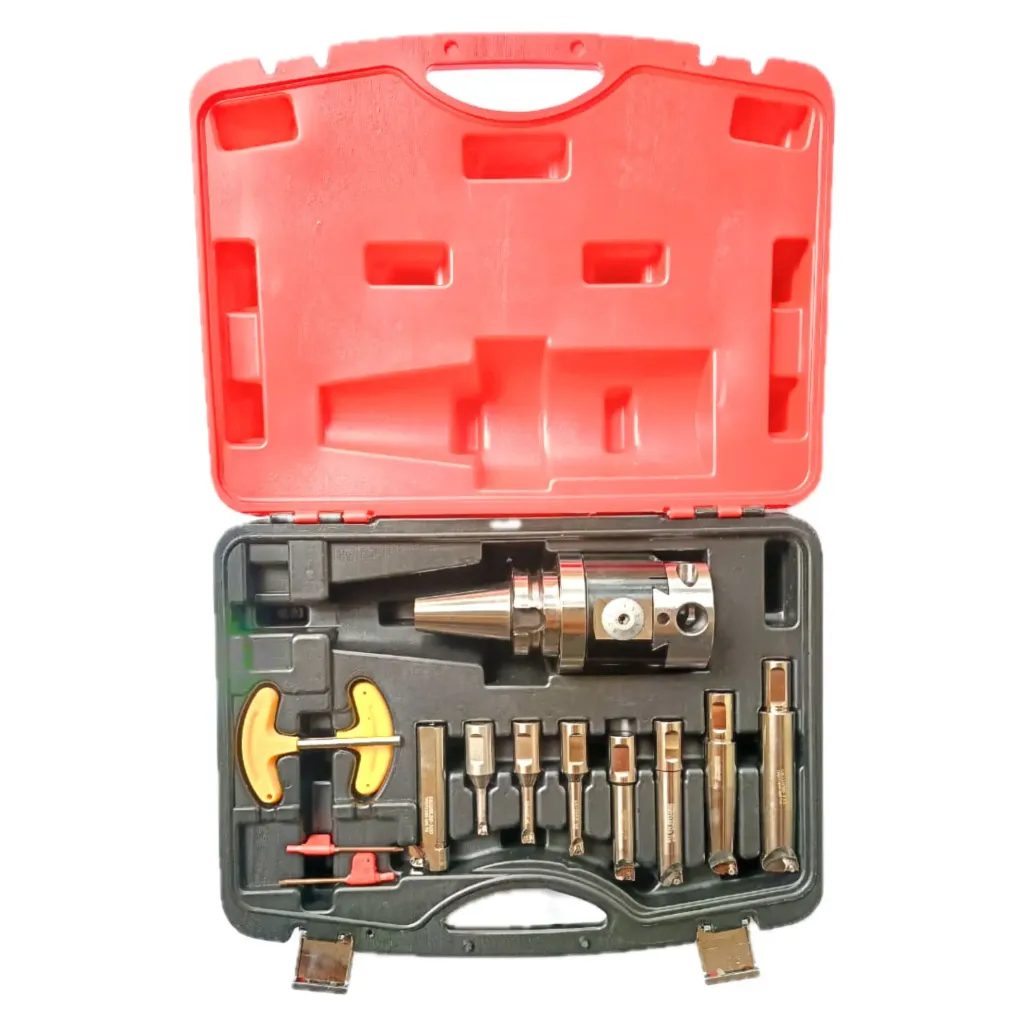 Boring Head Set BT40-0818 (Dia 8-180) rough and fine boring