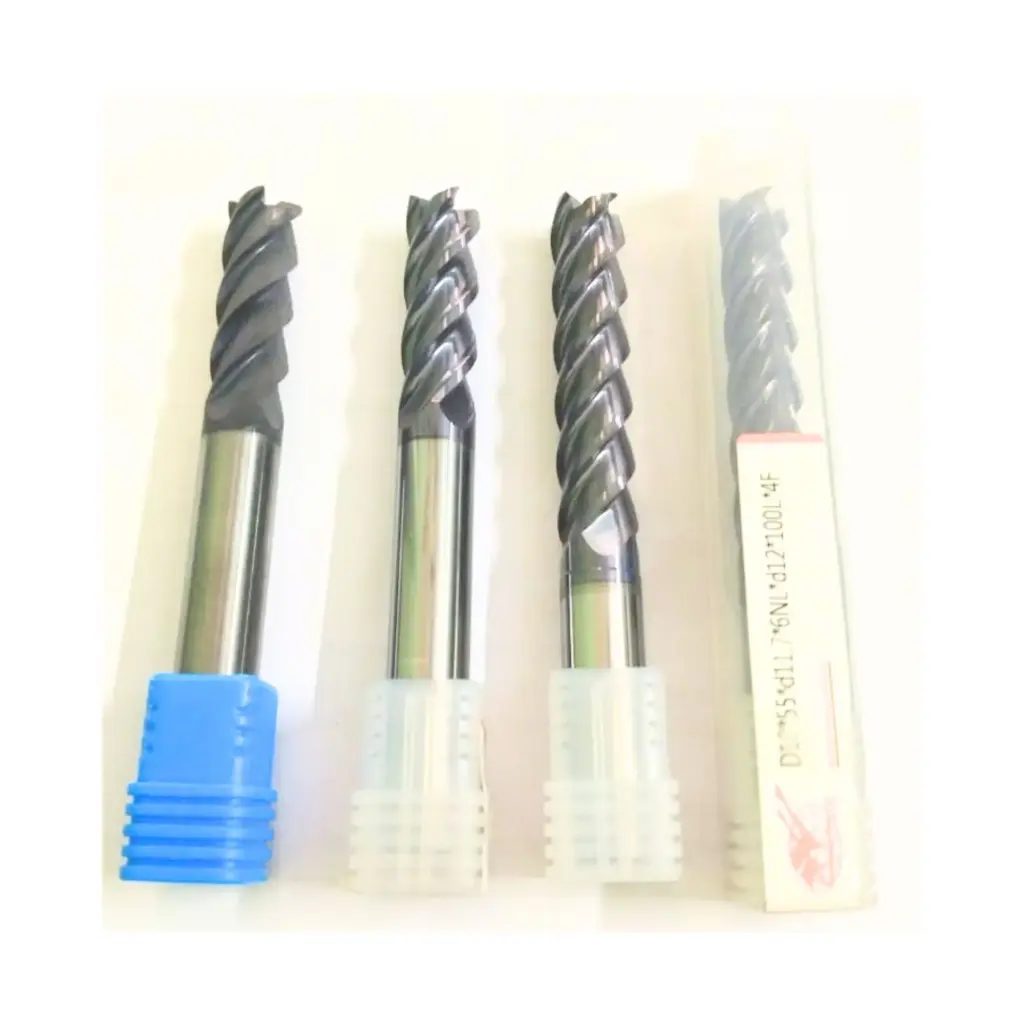 Carbide Endmill D12*100L*FL36*d12*4F 55HRC Black Premium