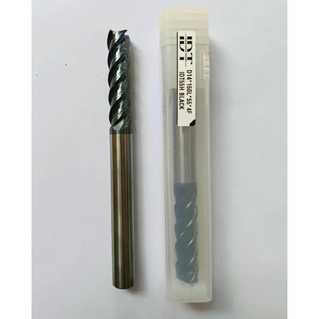 Carbide Endmill D14*150L*FL55*d14*4F 55HRC Black Premium