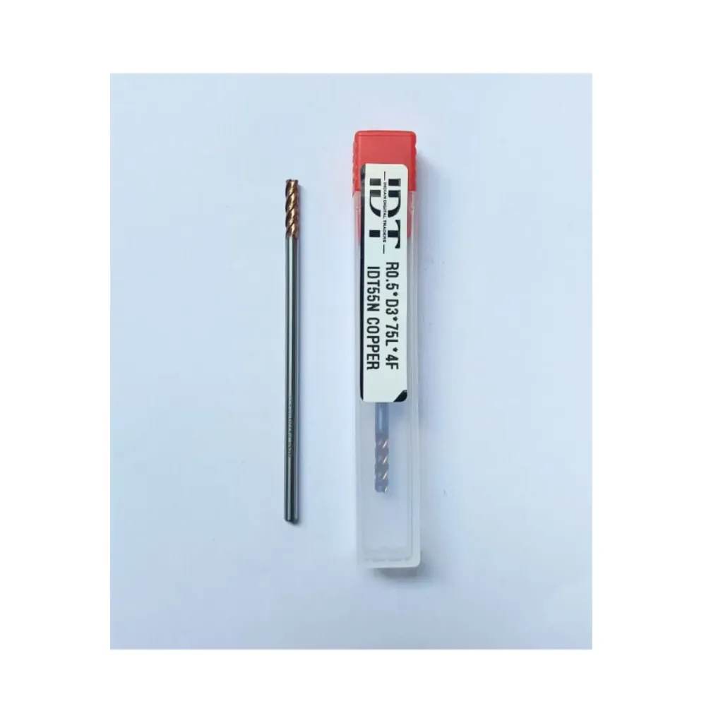 R0.5*D3*75L*d3*4F IDT55N COPPER CORNER RADIUS ENDMILL