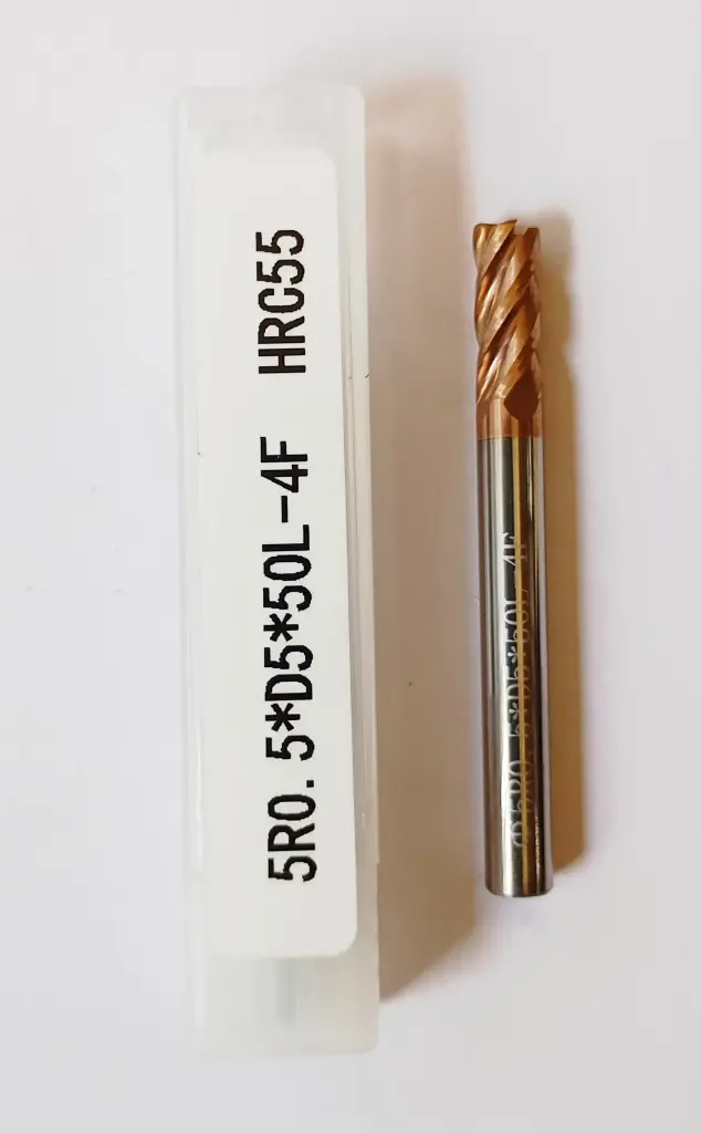 R0.5*D5*50L*d5*4F IDT55N COPPER CORNER RADIUS ENDMILL