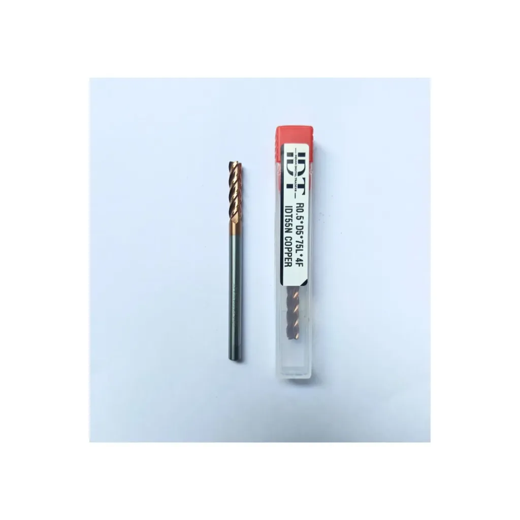 R0.5*D5*75L*d5*4F IDT55N COPPER CORNER RADIUS ENDMILL