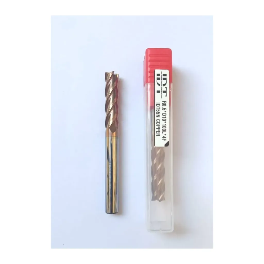 R0.5*D10*100L*d10*4F IDT55N COPPER CORNER RADIUS ENDMILL