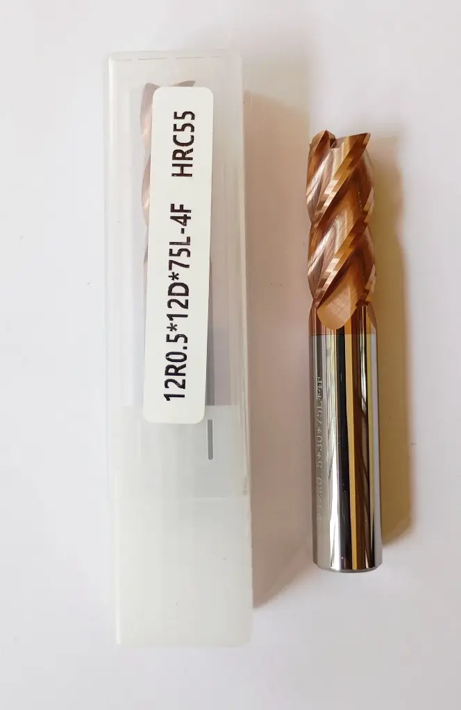 R0.5*D12*75L*d12*4F IDT55N COPPER CORNER RADIUS ENDMILL