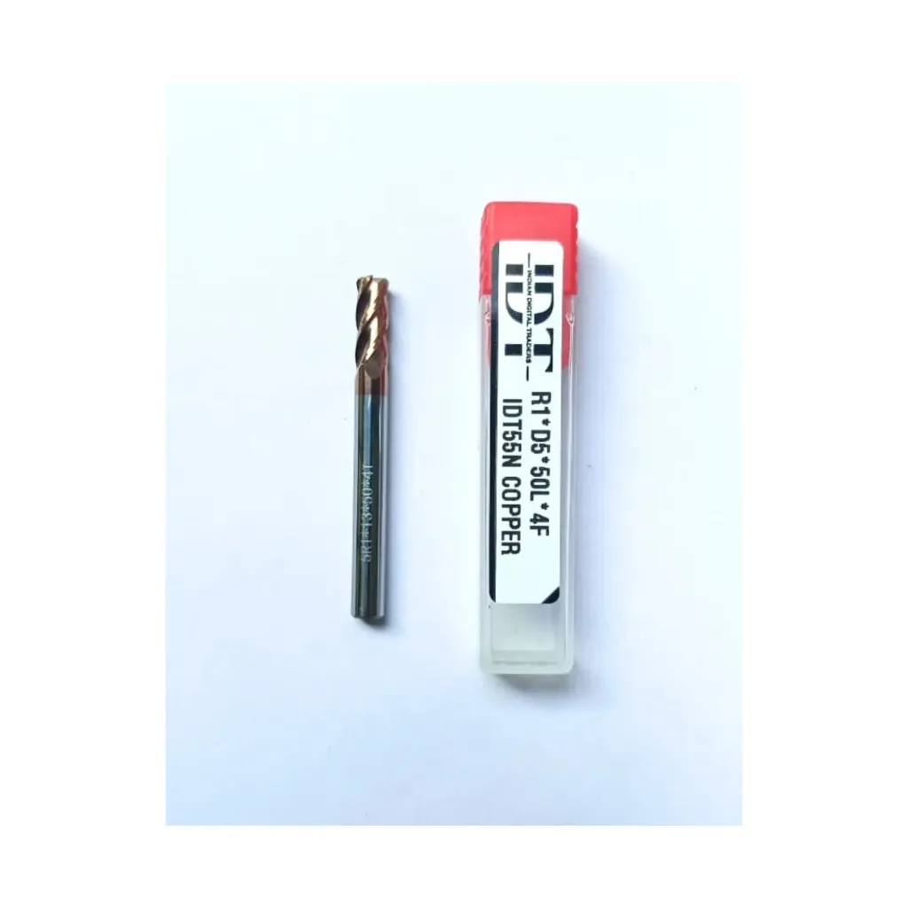 R1*D5*50L*d5*4F IDT55N COPPER CORNER RADIUS ENDMILL