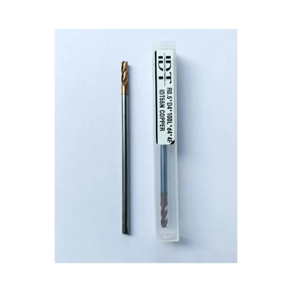 R0.5*D4*100L*12*d4*4F IDT55N COPPER CORNER RADIUS ENDMILL