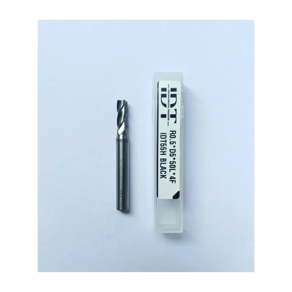 R0.5*D5*50L*d6*4F IDT55H BLACK CORNER RADIUS ENDMILL