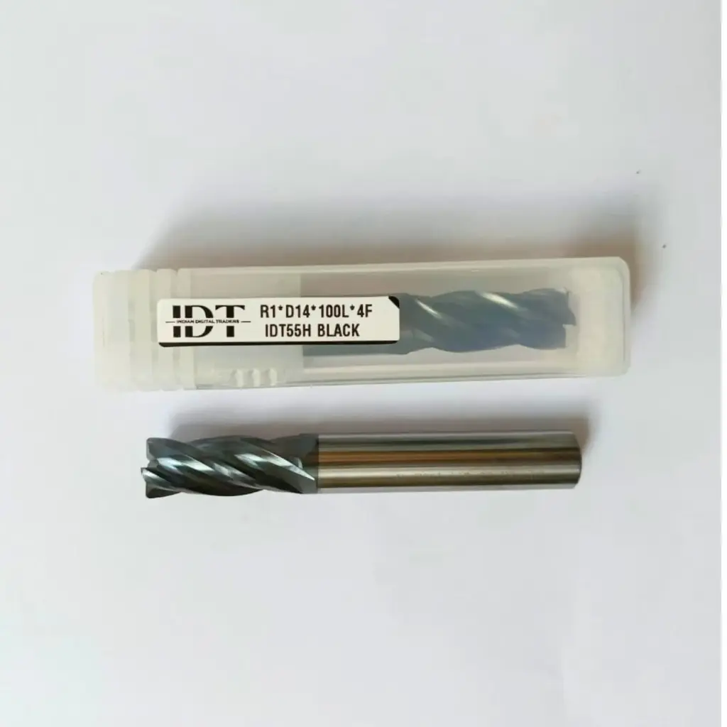 R1*D14*100L*d14*4F IDT55H BLACK CORNER RADIUS ENDMILL