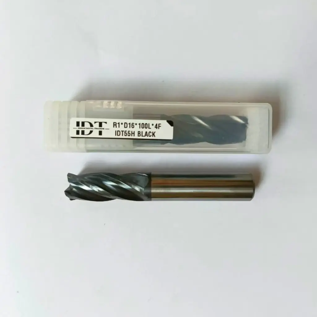 R1*D16*100L*d16*4F IDT55H BLACK CORNER RADIUS ENDMILL