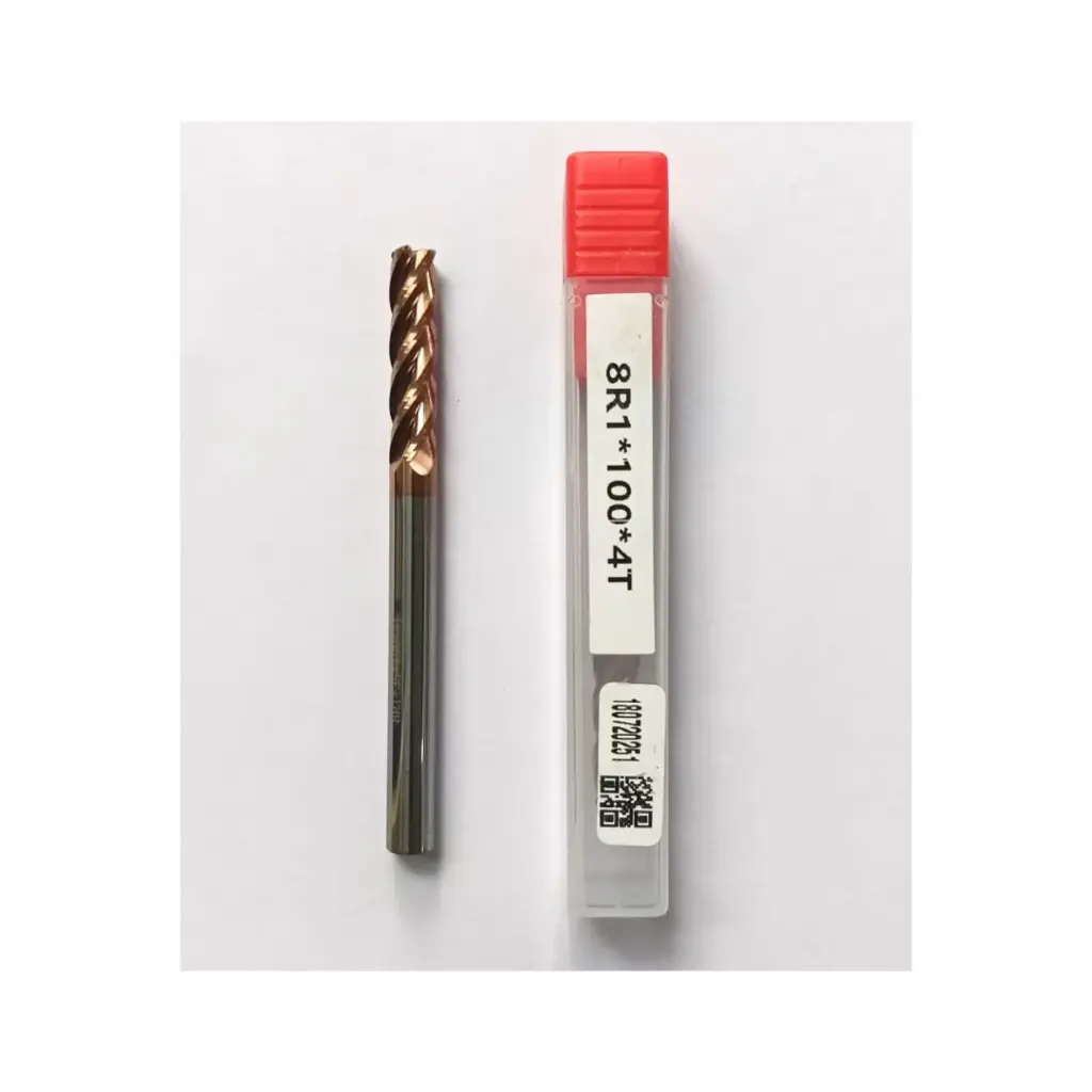 R1*D8*100L*d8*4F IDT55N COPPER CORNER RADIUS ENDMILL
