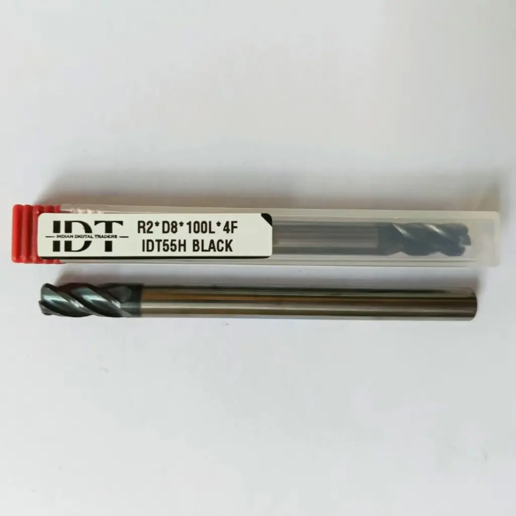 R2*D8*100L*d8*4F IDT55H BLACK CORNER RADIUS ENDMILL