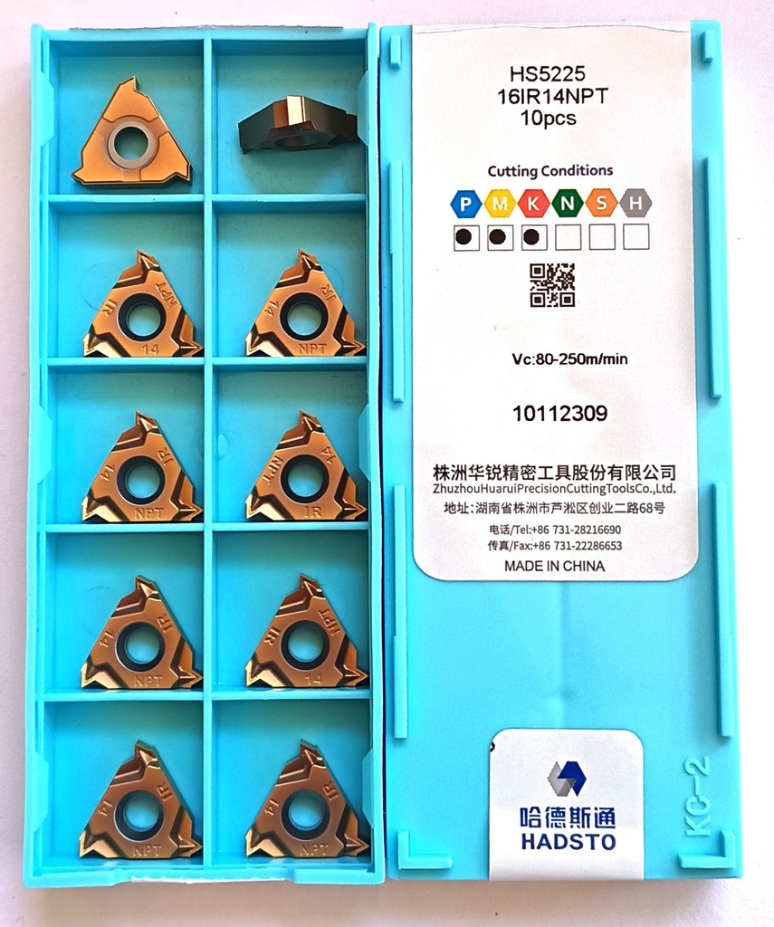 16IR 14NPT HS5225 HADSTO