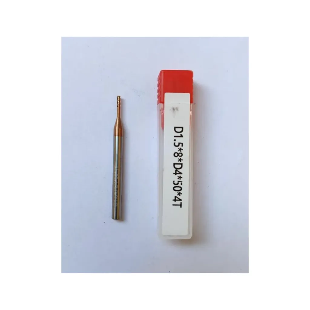 1.5*8*50 4FLUTE LONG NECK ENDMILL 55HRC