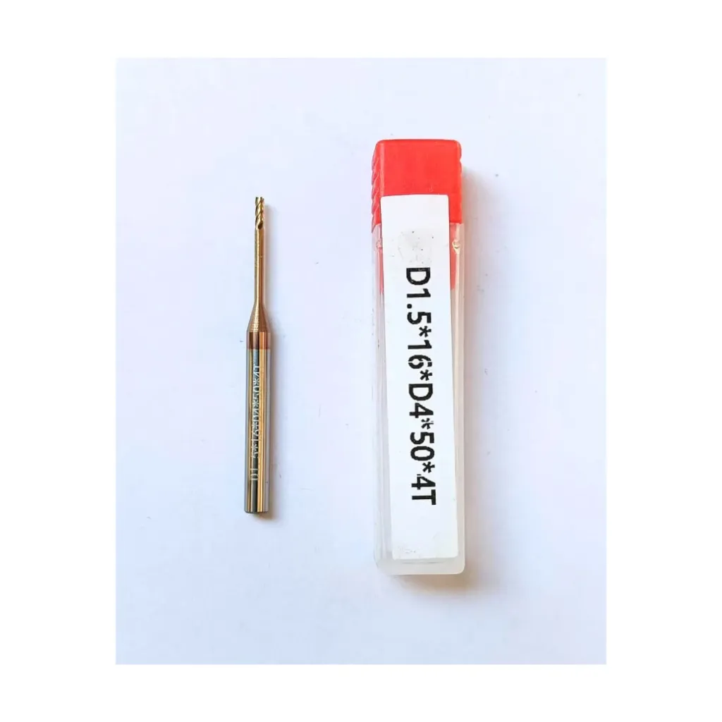 1.5*16*50 4FLUTE LONG NECK ENDMILL 55HRC